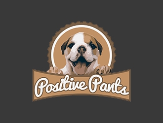 Positive Pants logo design by marshall