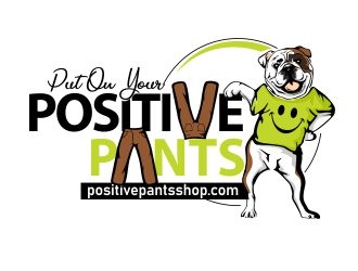 Positive Pants logo design by veron