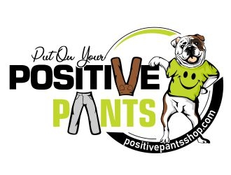 Positive Pants logo design by veron