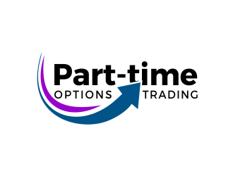 Part-time options trading logo design by kopipanas