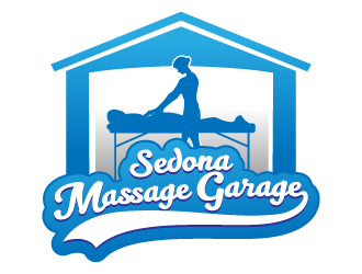 Sedona Massage Garage.....Your One Stop Body Shop logo design by reight