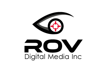 ROV Digital Media Inc or ROV logo design by Silverrack