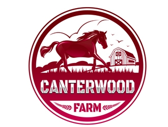 Canterwood Farm logo design by DreamLogoDesign