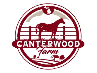 Canterwood Farm logo design by DreamLogoDesign
