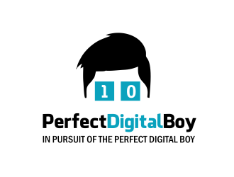 Perfect Digital Boy logo design by serprimero