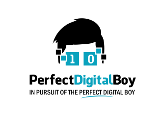 Perfect Digital Boy logo design by serprimero