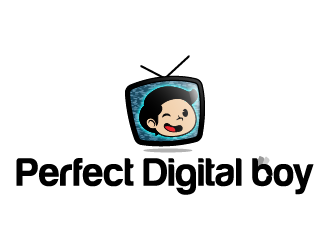 Perfect Digital Boy logo design by reight