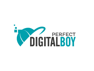 Perfect Digital Boy logo design by spiritz