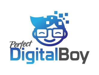 Perfect Digital Boy logo design by jaize