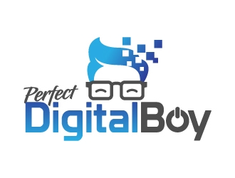 Perfect Digital Boy logo design by jaize