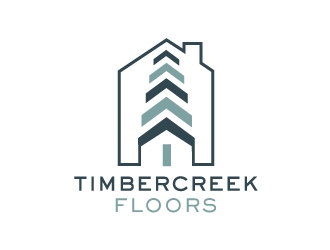 Timbercreek Floors logo design by Boomstudioz