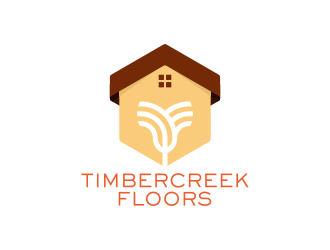 Timbercreek Floors logo design by ekitessar