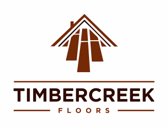 Timbercreek Floors logo design by Mahrein