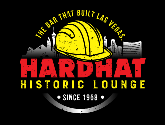 Hardhat Historic Lounge logo design by scriotx