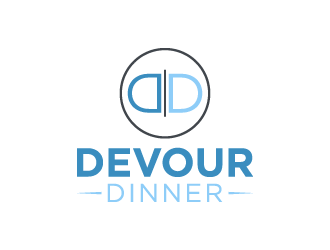 Devour Dinner logo design by Art_Chaza