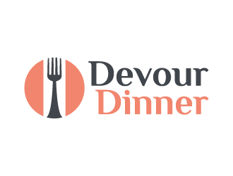 Devour Dinner logo design by akilis13