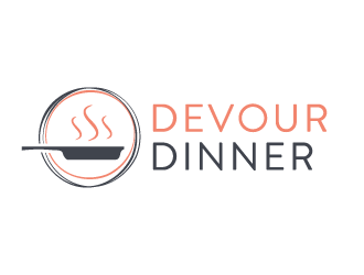 Devour Dinner logo design by akilis13