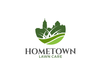 Hometown Lawn Care logo design by SmartTaste