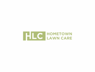 Hometown Lawn Care logo design by haidar