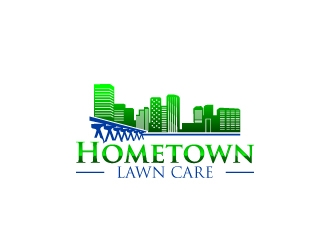 Hometown Lawn Care logo design by uttam