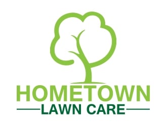 Hometown Lawn Care logo design by sarfaraz