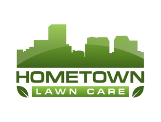Hometown Lawn Care logo design by MAXR