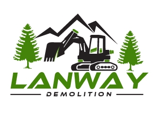 Lanway Demolition logo design by shravya