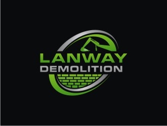 Lanway Demolition logo design by bricton