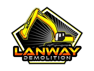 Lanway Demolition logo design by uttam