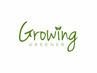 Growing Greener logo design by haidar