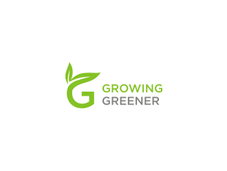 Growing Greener logo design by vostre