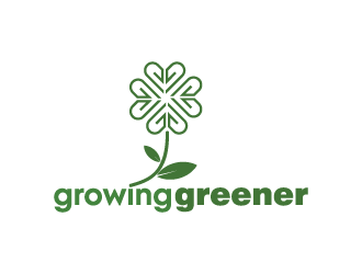 Growing Greener logo design by RGBART