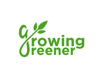 Growing Greener logo design by Foxcody
