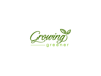 Growing Greener logo design by emyouconcept