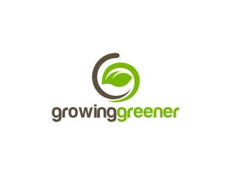 Growing Greener logo design by dhe27