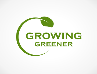 Growing Greener logo design by serprimero