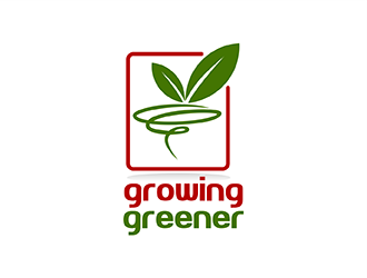 Growing Greener logo design by OxyGen