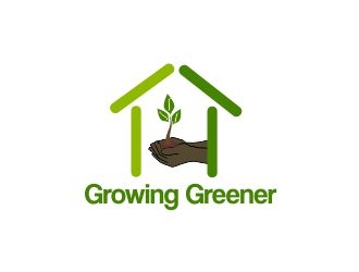 Growing Greener logo design by ElonStark