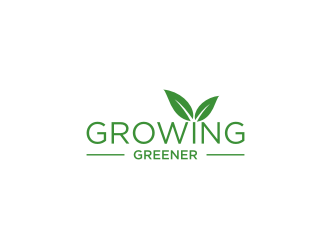 Growing Greener logo design by vostre