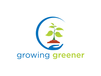 Growing Greener logo design by .::ngamaz::.