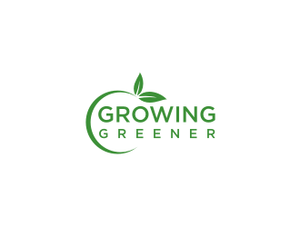 Growing Greener logo design by vostre
