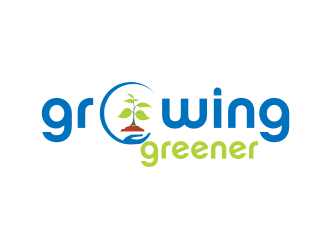 Growing Greener logo design by .::ngamaz::.