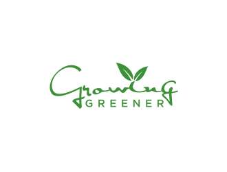 Growing Greener logo design by vostre