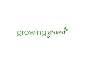 Growing Greener logo design by johana