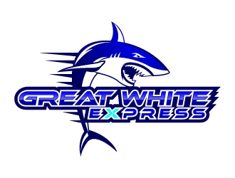 GREAT WHITE EXPRESS  logo design by uttam