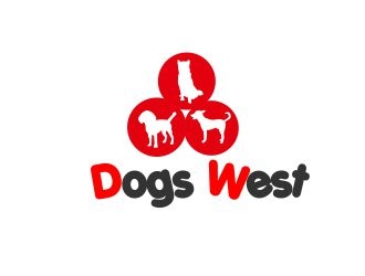 Dogs West logo design by ElonStark