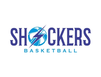 Shockers Basketball logo design by cikiyunn