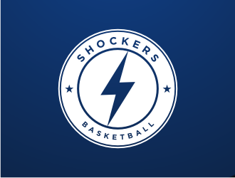 Shockers Basketball logo design by andayani*