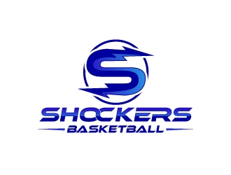 Shockers Basketball logo design by uttam