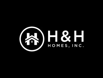 H & H Homes, Inc. logo design by salis17